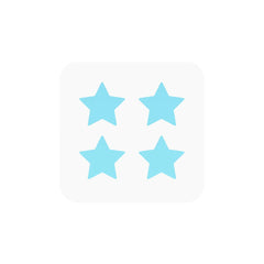 Parches en forma de estrella de Starface para cuidado suave