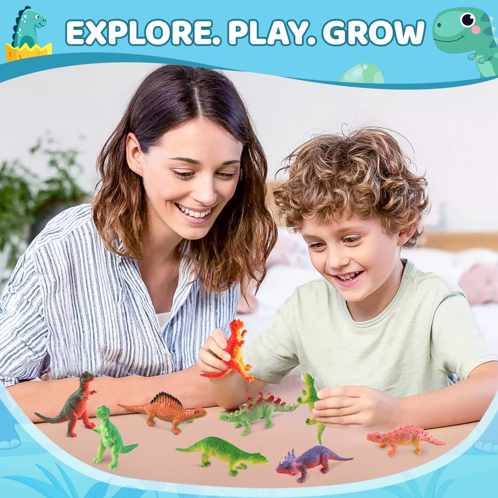 Presentación de lujo STARYAR, huevo dino para regalo infantil y celebración.