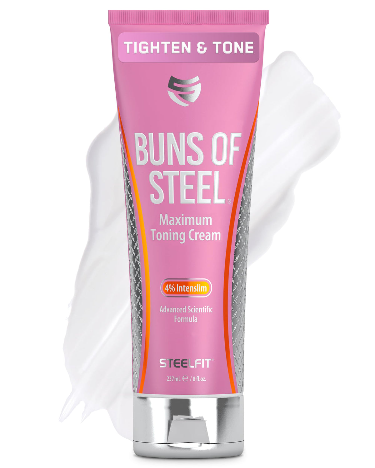 SteelFit crema tonificante para glúteos mejora la firmeza de la piel.