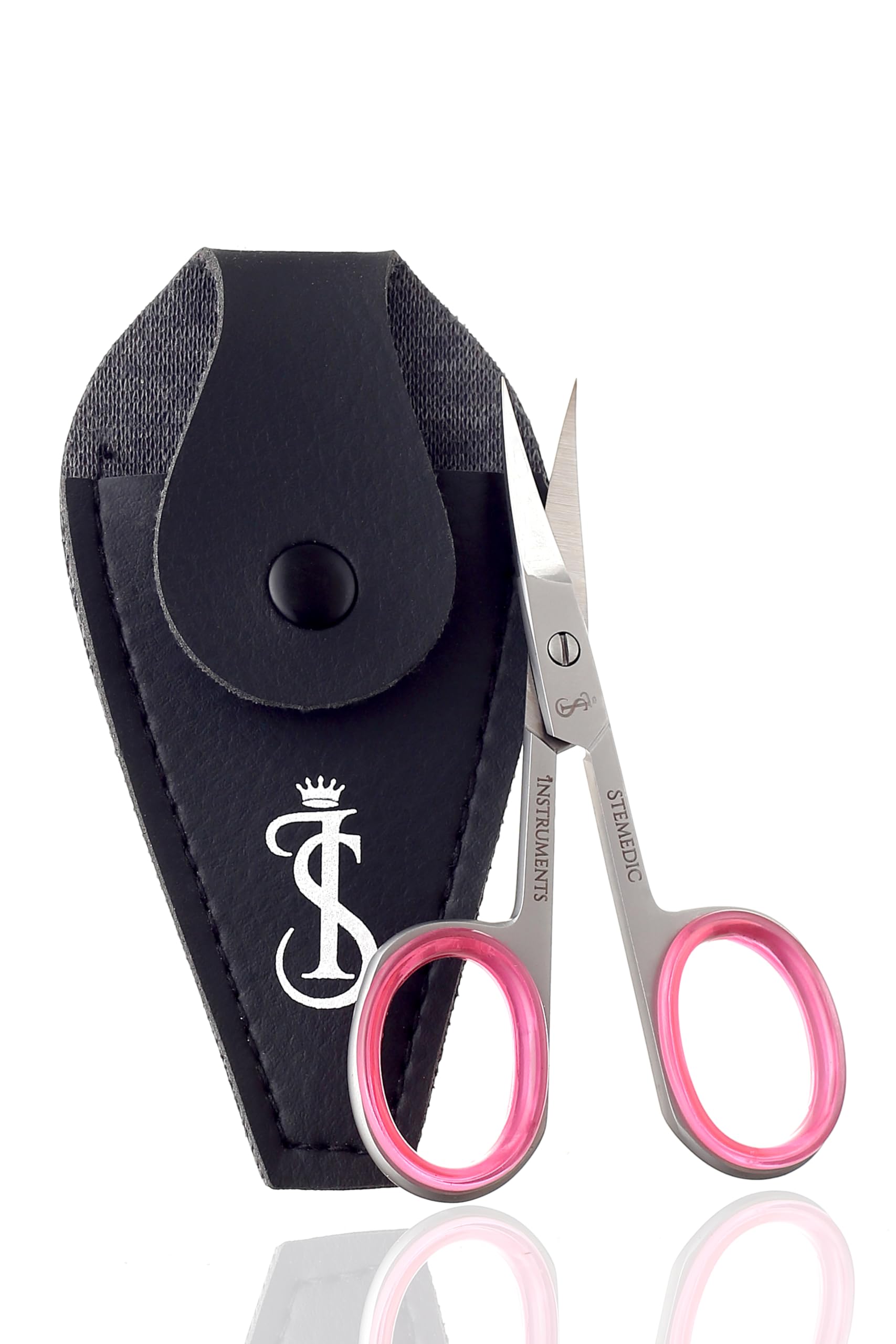Tijeras curvas para uñas de Stemedic Instruments con filo preciso para cortes limpios