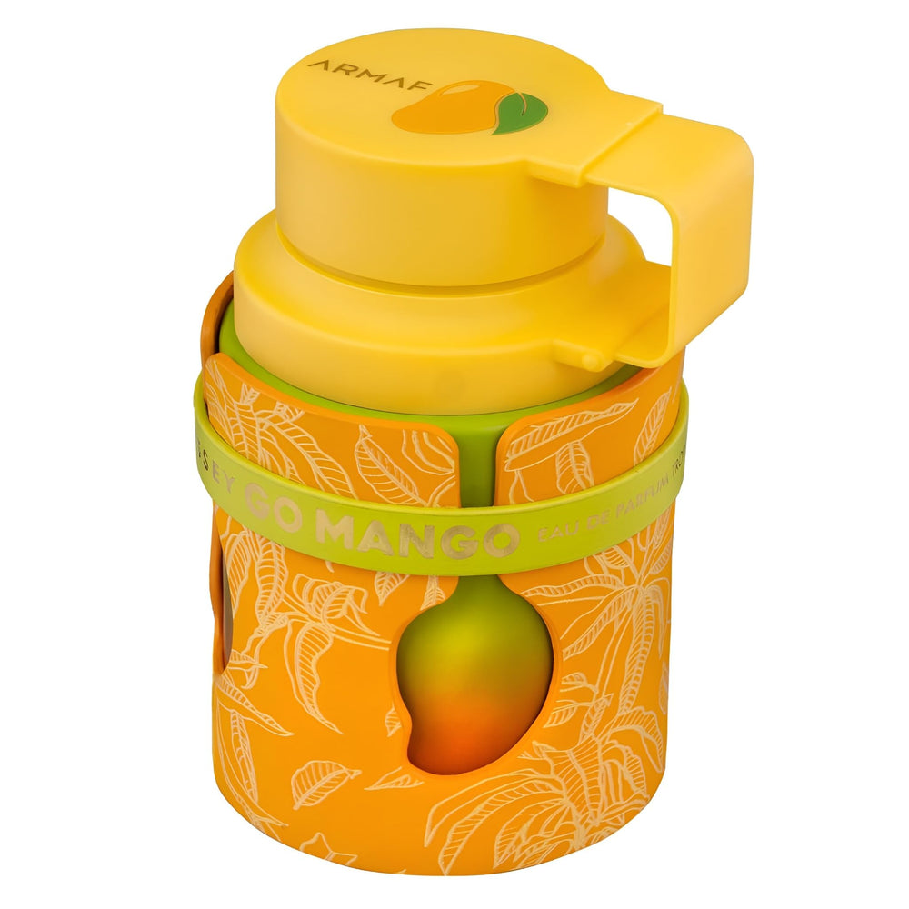 Odyssey Go Mango: empaque tropical que invita a descubrir su aroma.