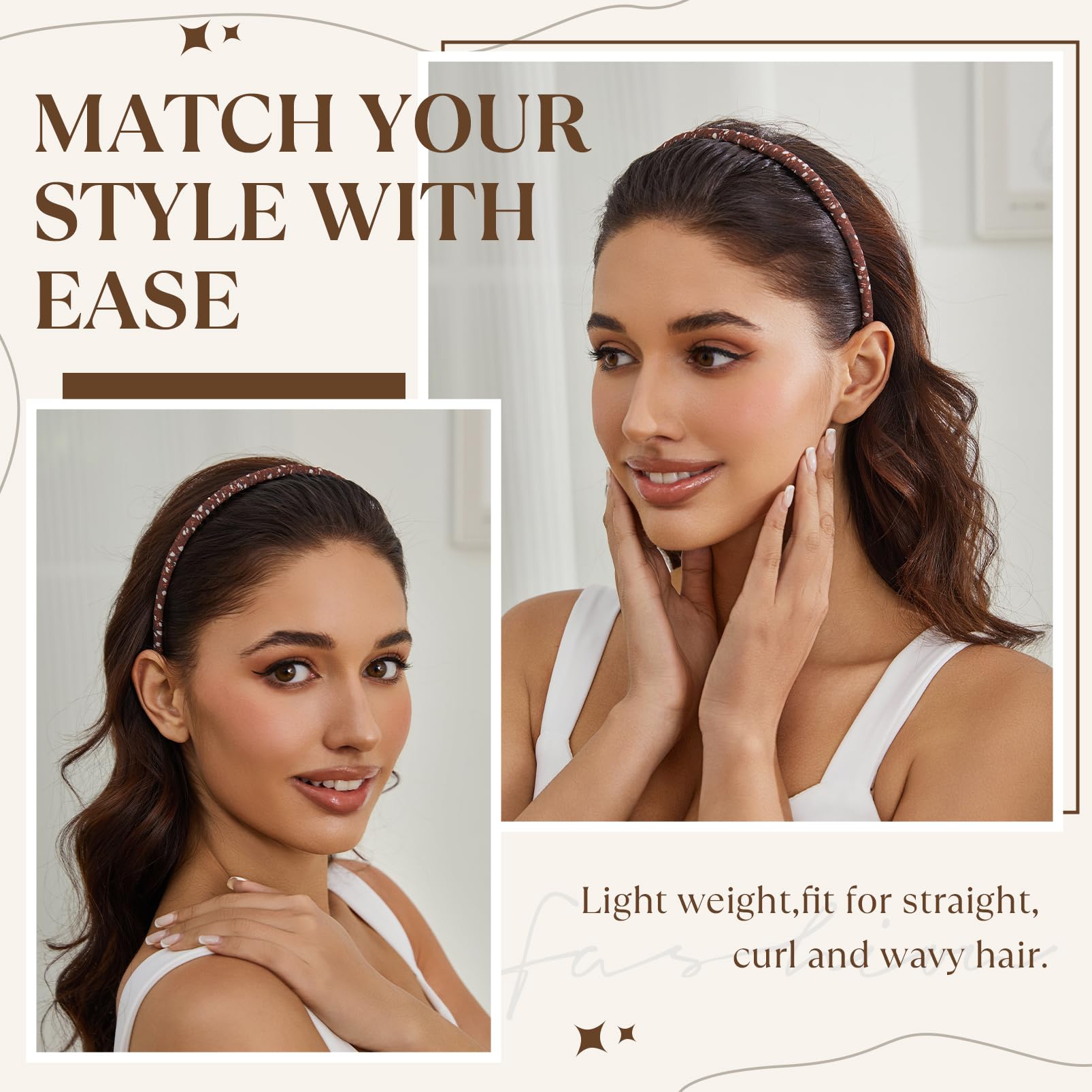 STHUAHE Aro Pelo Diadema Ocasiones: ideal para fiestas y bodas.