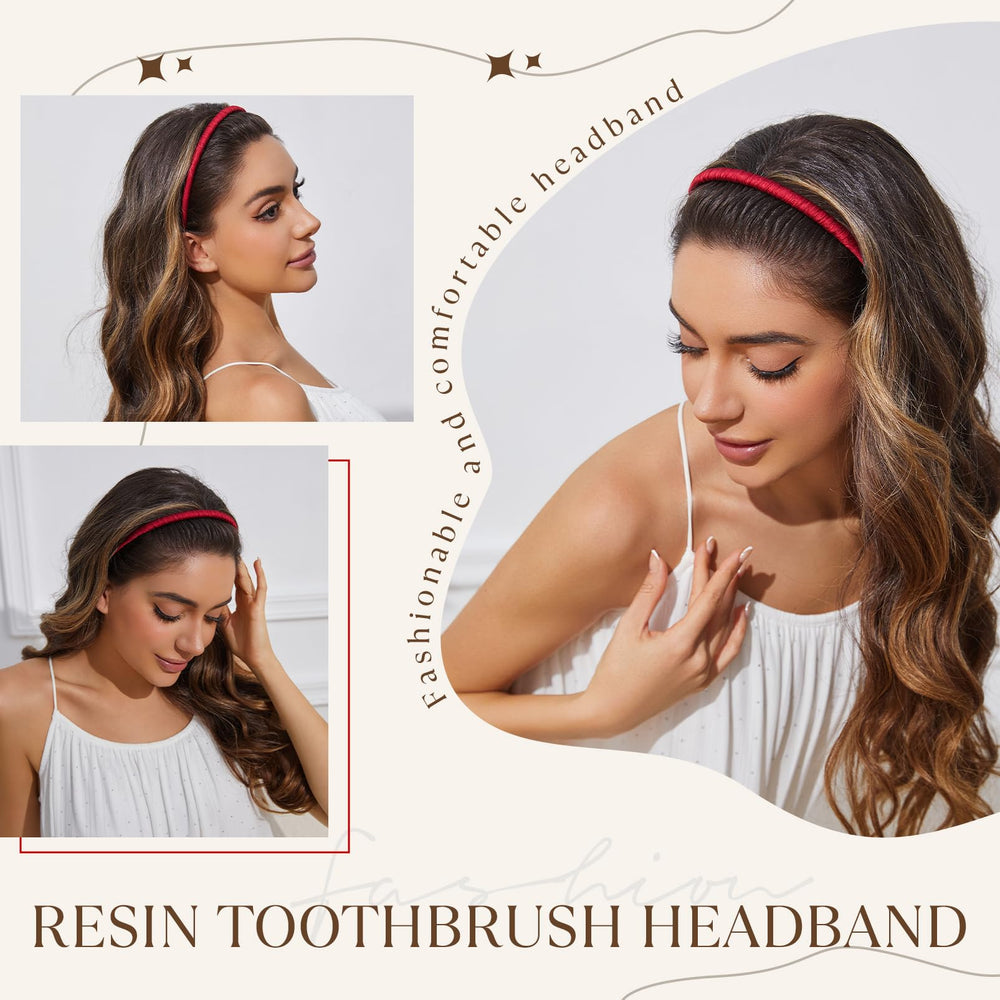STHUAHE Diadema Cabello Multicolor: diseño ligero para uso diario y eventos.