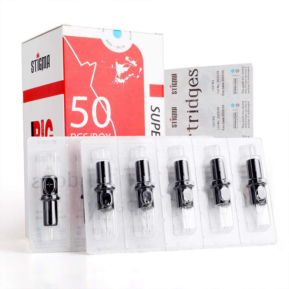 STIGMA EN05-50-1209RL, cartuchos desechables con membrana para tinta estable.