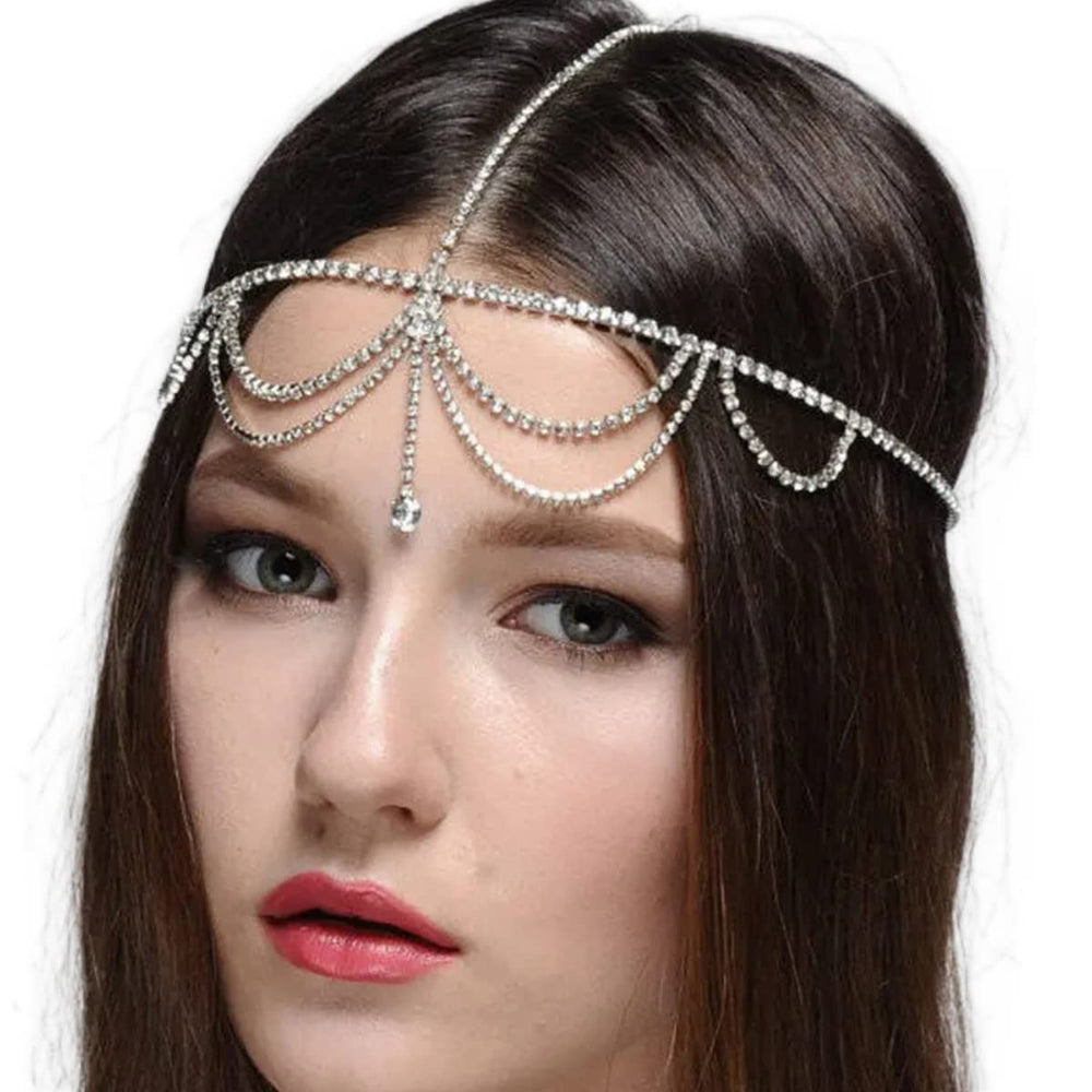 Stonefans accesorio cabello boho cristales para festivales, look completo