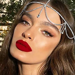 Stonefans accesorio cabello boho cristales, estilo libre para noches
