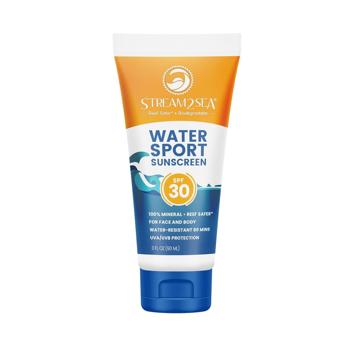  STREAM 2 SEA protector mineral SPF 30 para rostro y cuerpo, protección confiable.