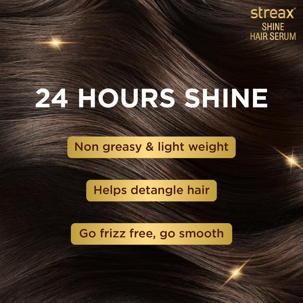 Cabello más manejable con serum Streax de nuez.