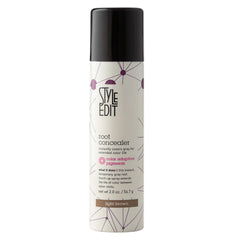 STYLE EDIT spray cobertura raíces marrón claro para retoques diarios.