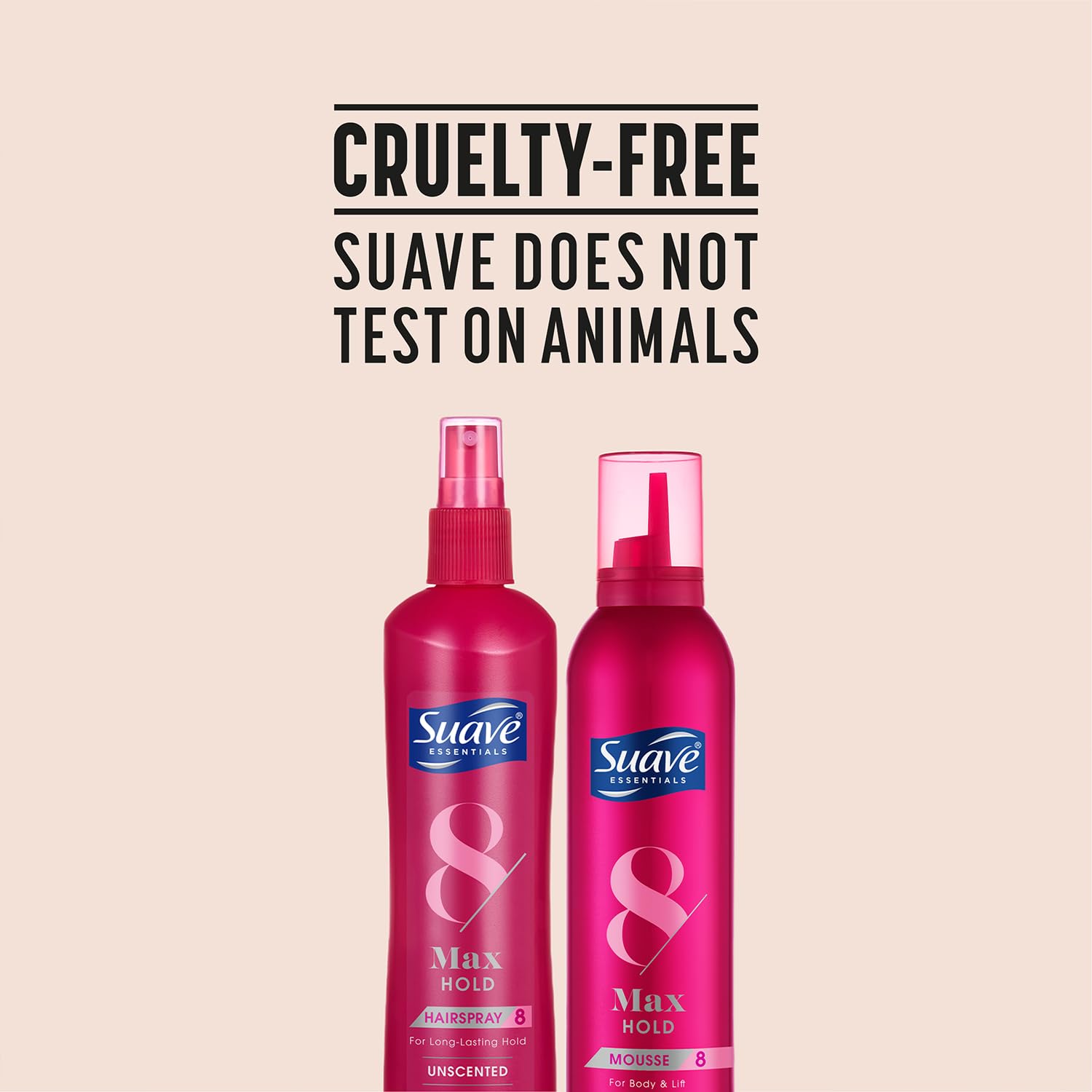 Suave certificado libre de crueldad por PETA.