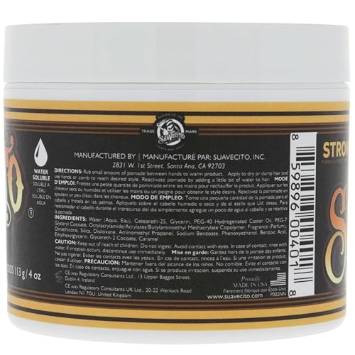 Application crémeuse de Suavecito Firme, facile à répartir sur les longueurs.