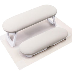 Subay reposabrazos para uñas, enfoque general, comodidad durante manicuras en salón o casa.