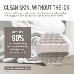 Sud Scrub close-up antimicrobiano, tecnología antimicrobiana para higiene superficial