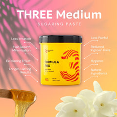 Sugaring Labs Formula Pro Medio para piernas, depilación eficiente