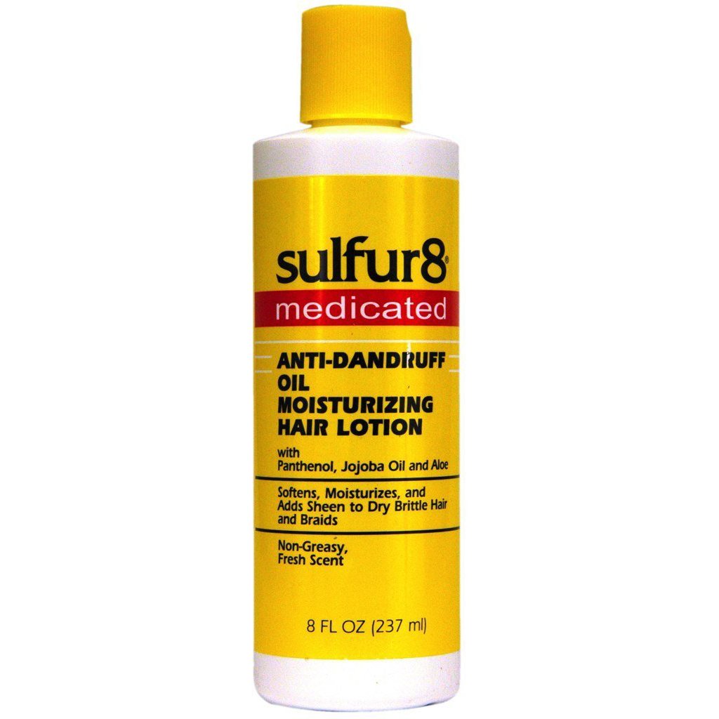 Sulfur-8 botella de aceite hidratante para piel suave y cómoda.