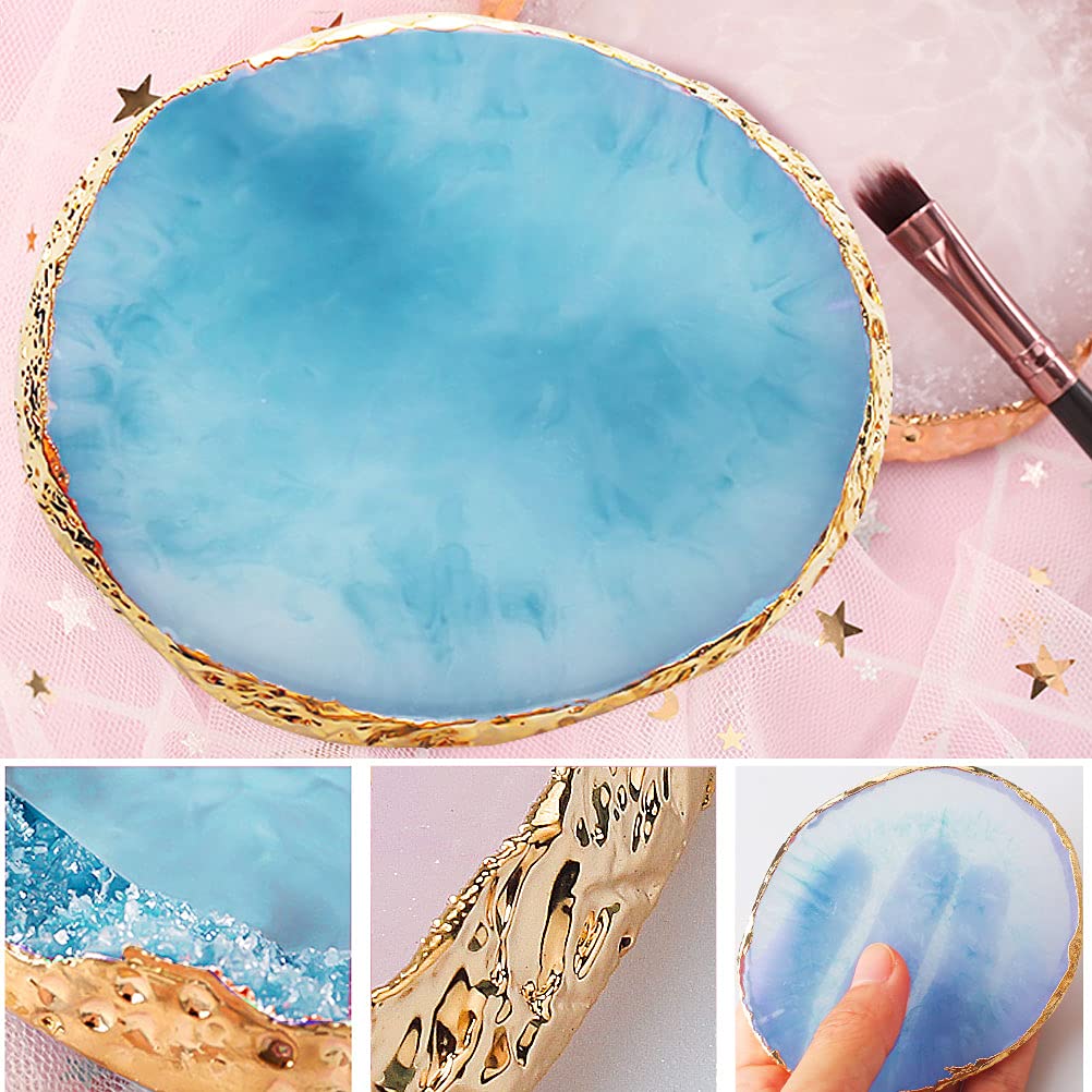 SUMAJU paleta versátil para geles de uñas y maquillaje, uso práctico diario.