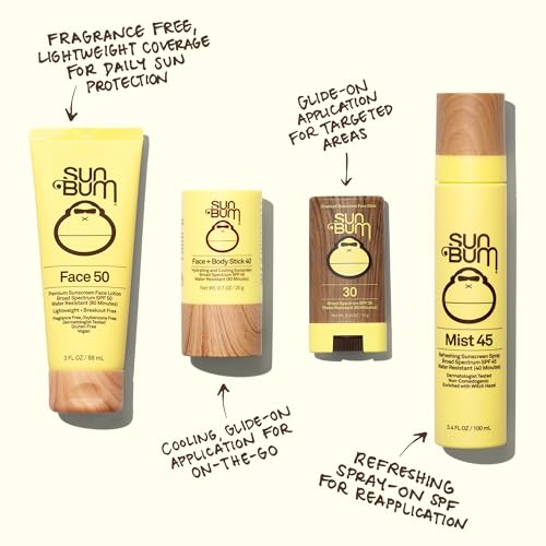 Sun Bum Original SPF 45 con Vitamina E para hidratación ligera