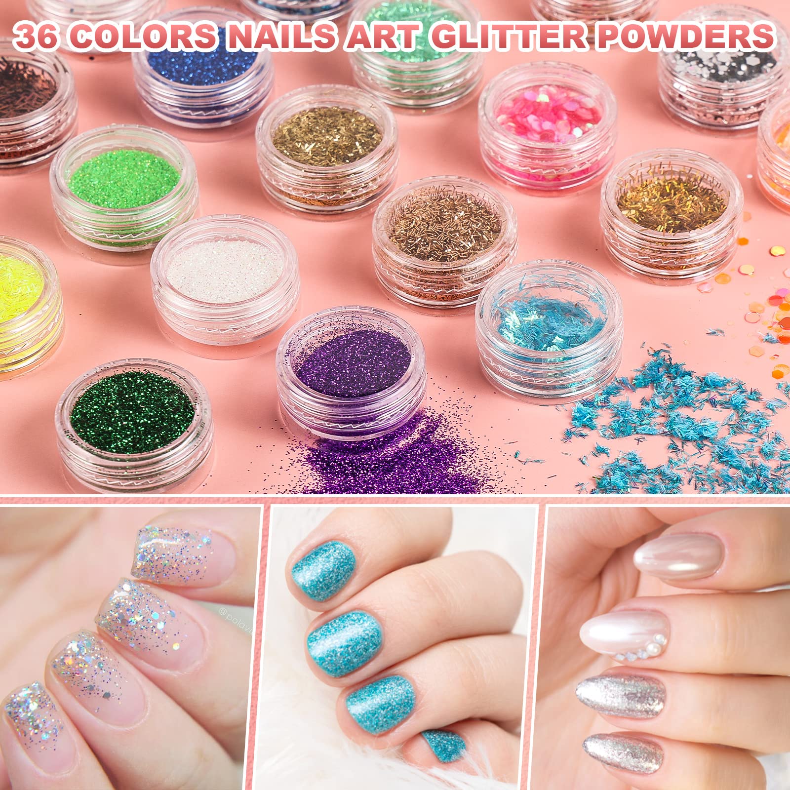 sunbelee kit artes uñas profesional, ideas de diseño