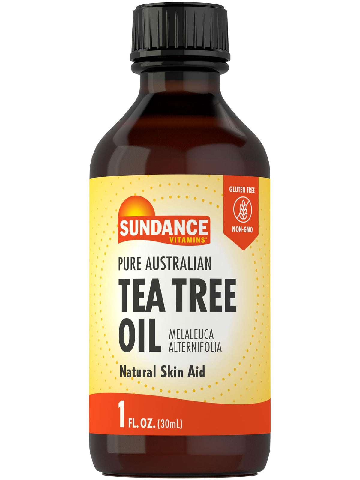 Sundance Aceite de Árbol de Té: botella de 30 ml para el cuidado suave de la piel.
