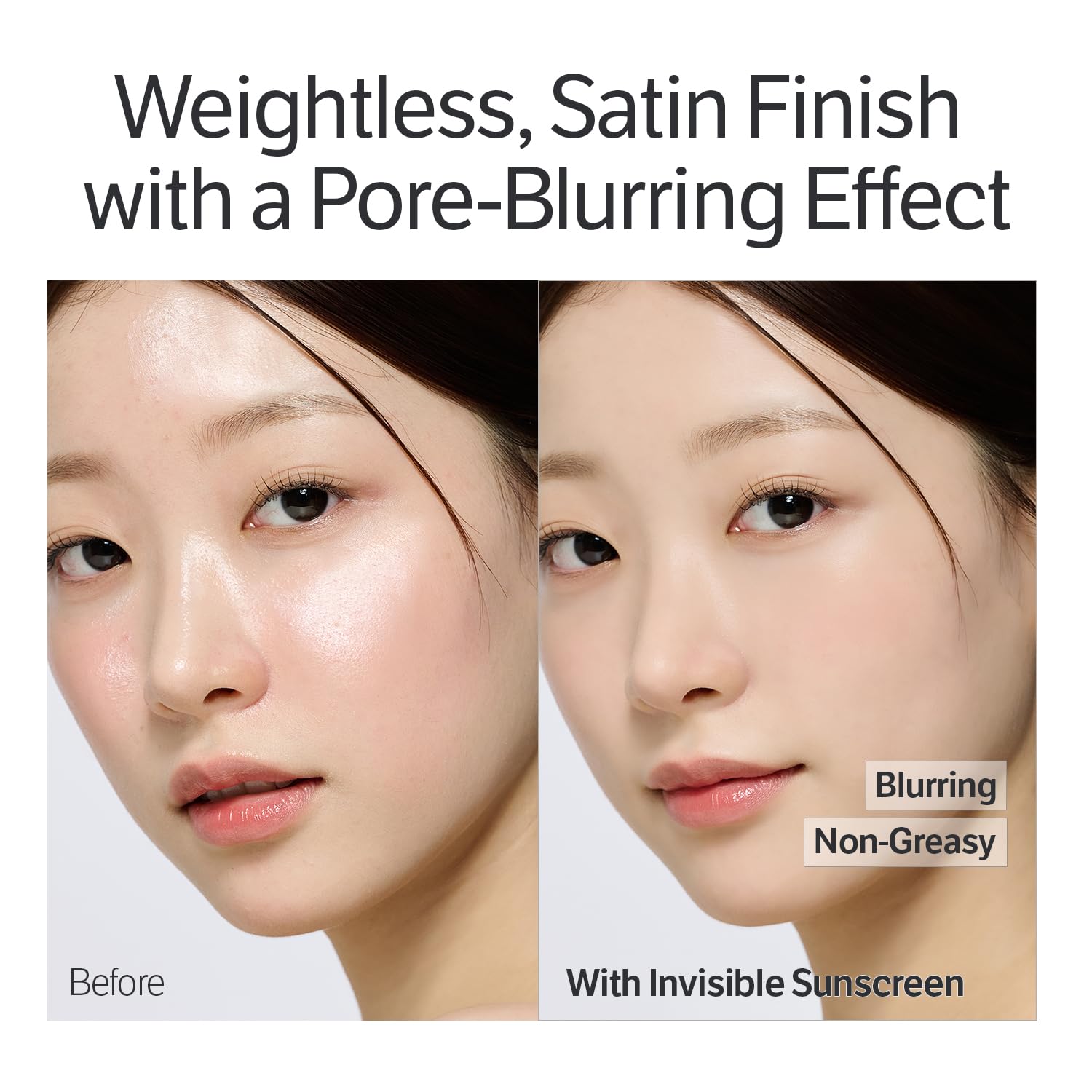 Protección SPF 40 de SUNGBOON EDITOR para piel expuesta.