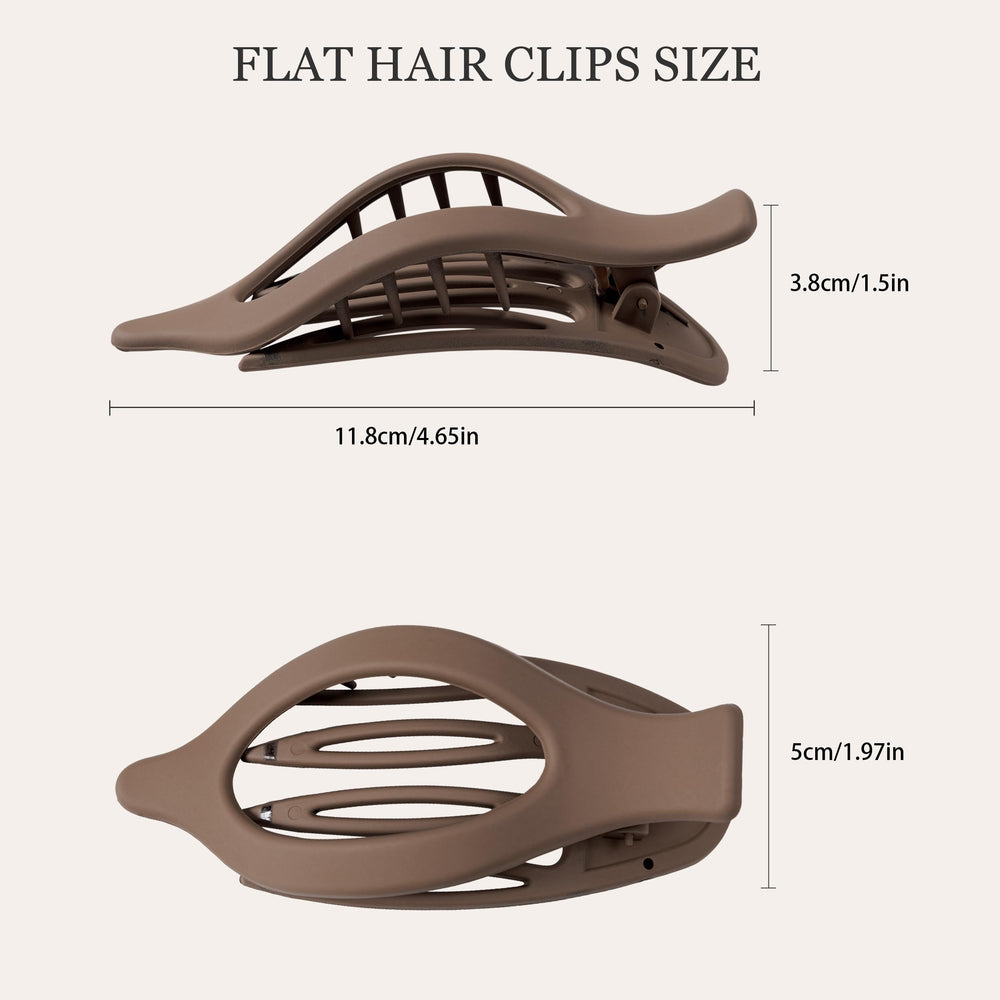 Sunolga: tamaño 4,6 cm ideal para cabello fino o grueso.