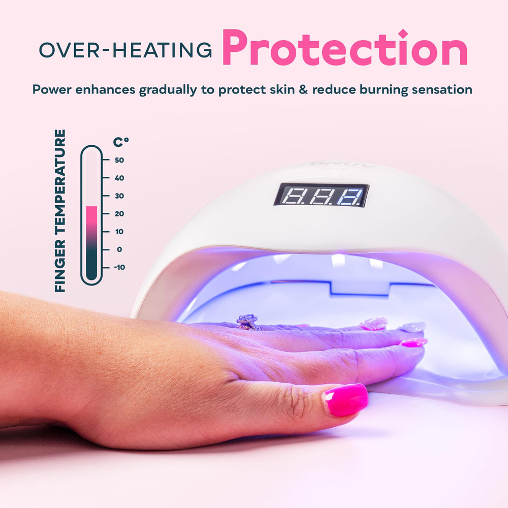 SUNUV SUN5 compatible con todos los geles de esmalte