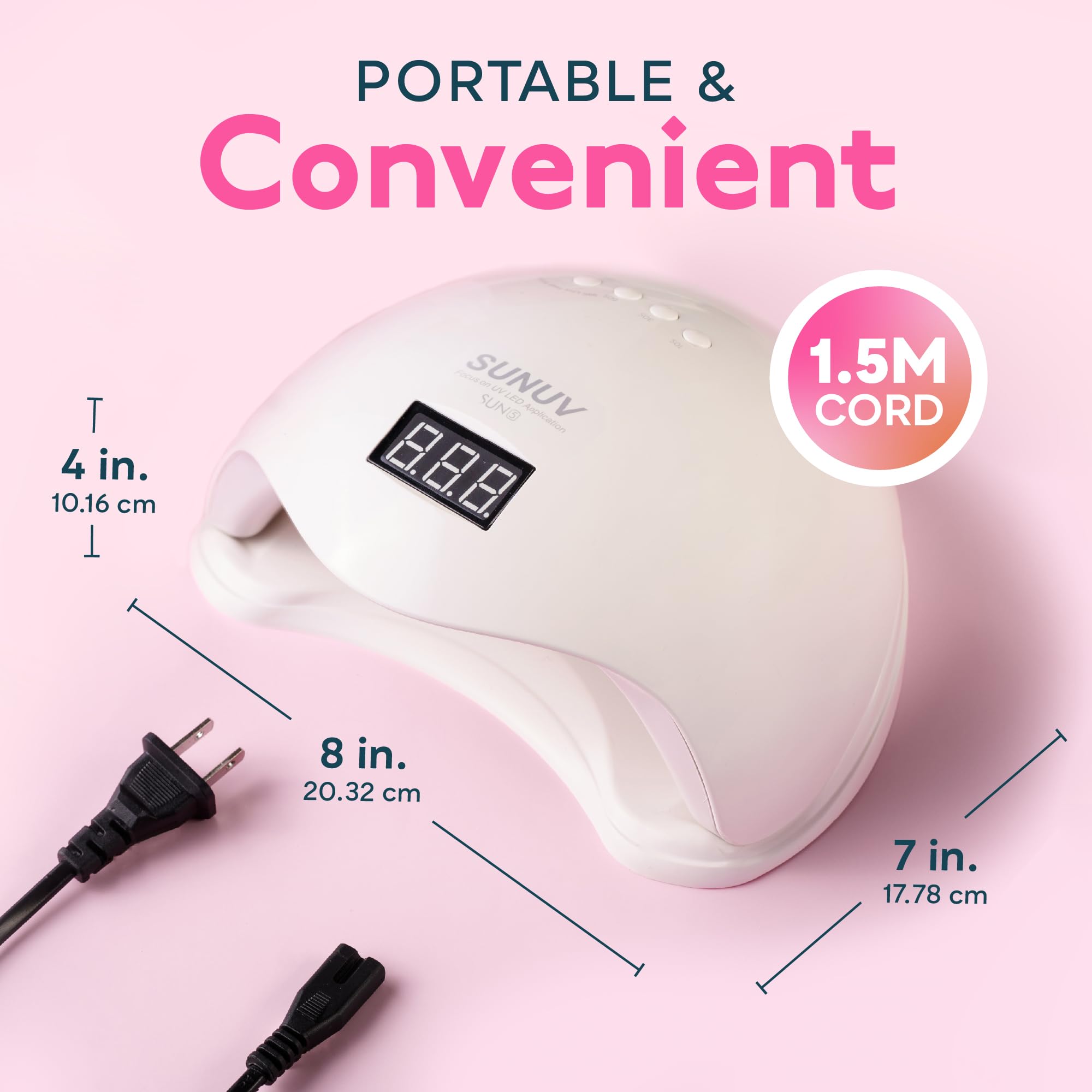 SUNUV SUN5 lámpara de larga durabilidad para uso continuo