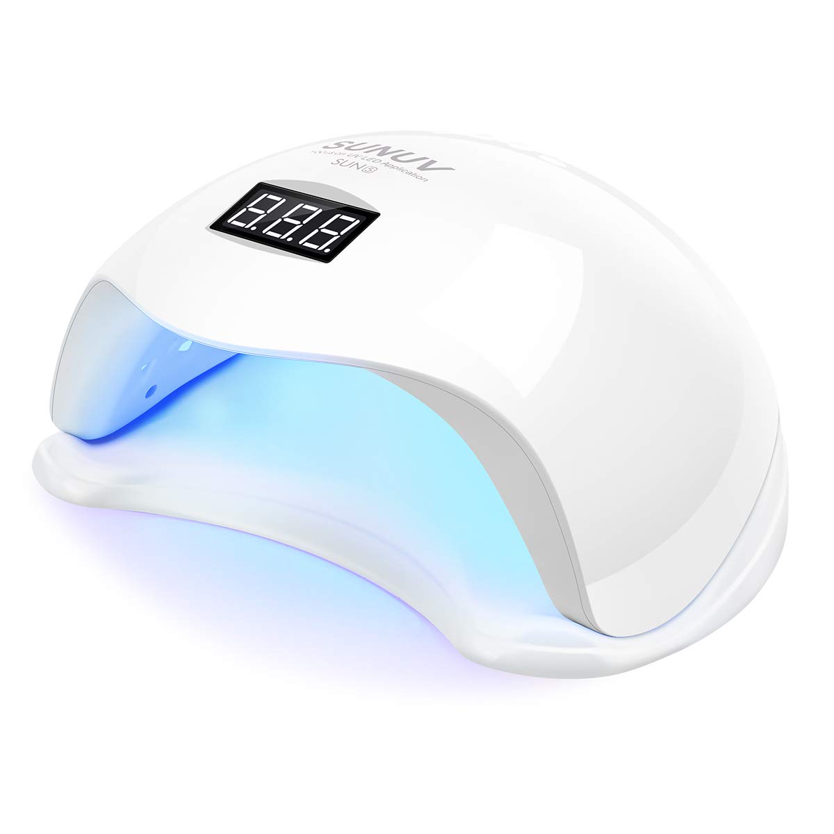 SUNUV SUN5 lámpara UV-LED para uñas con secado rápido y uniforme