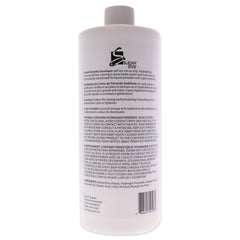 Super Star 10v desarrollador de peroxido, etiqueta informativa, empaque para coloracion profesional