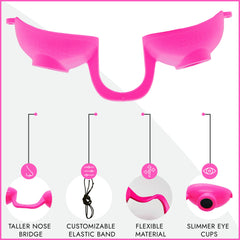 Gafas Super Sunnies Flex con terapia de luz roja, uso en casa