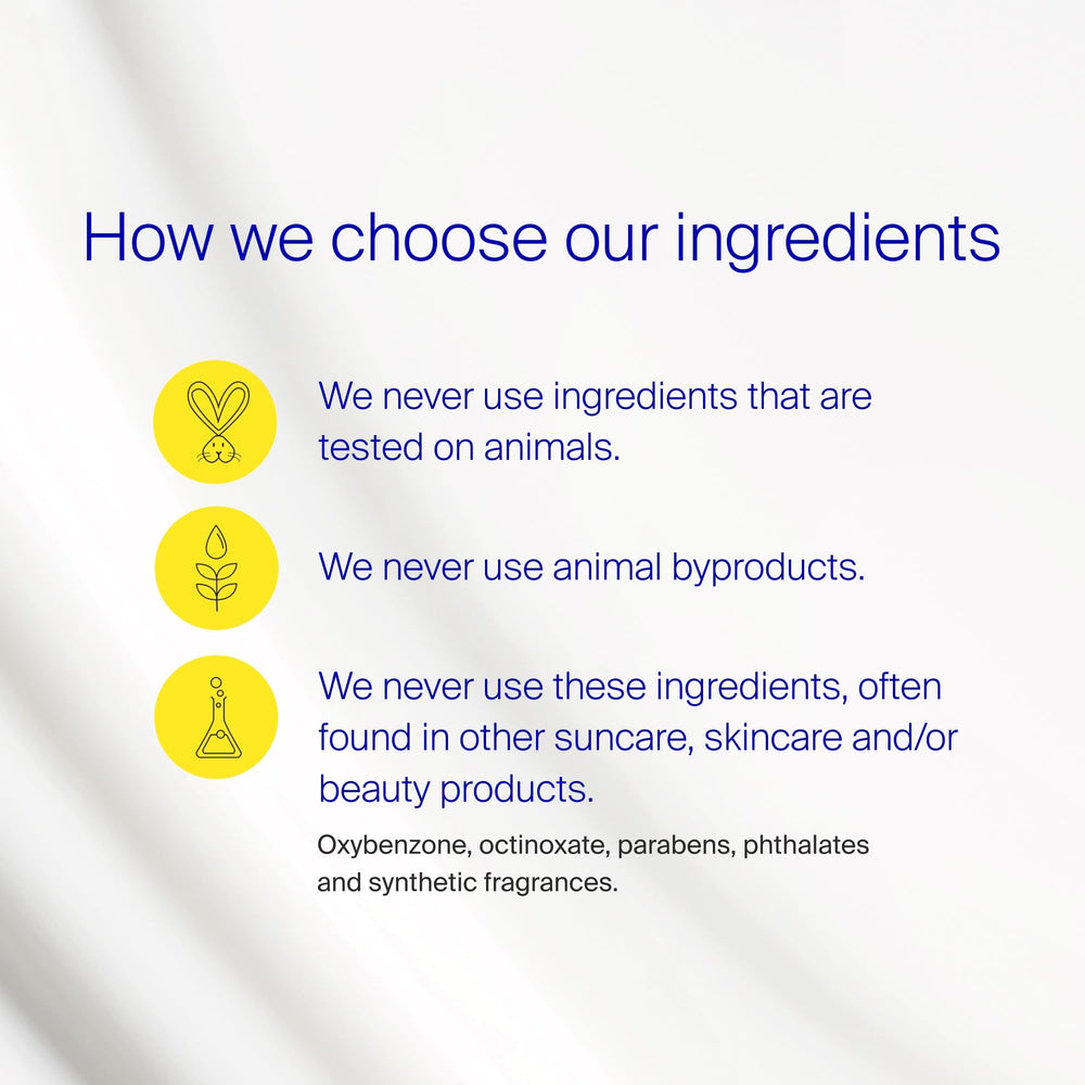 Protección de rayos UVA/UVB sin sensación grasa con Supergoop PLAY SPF 30