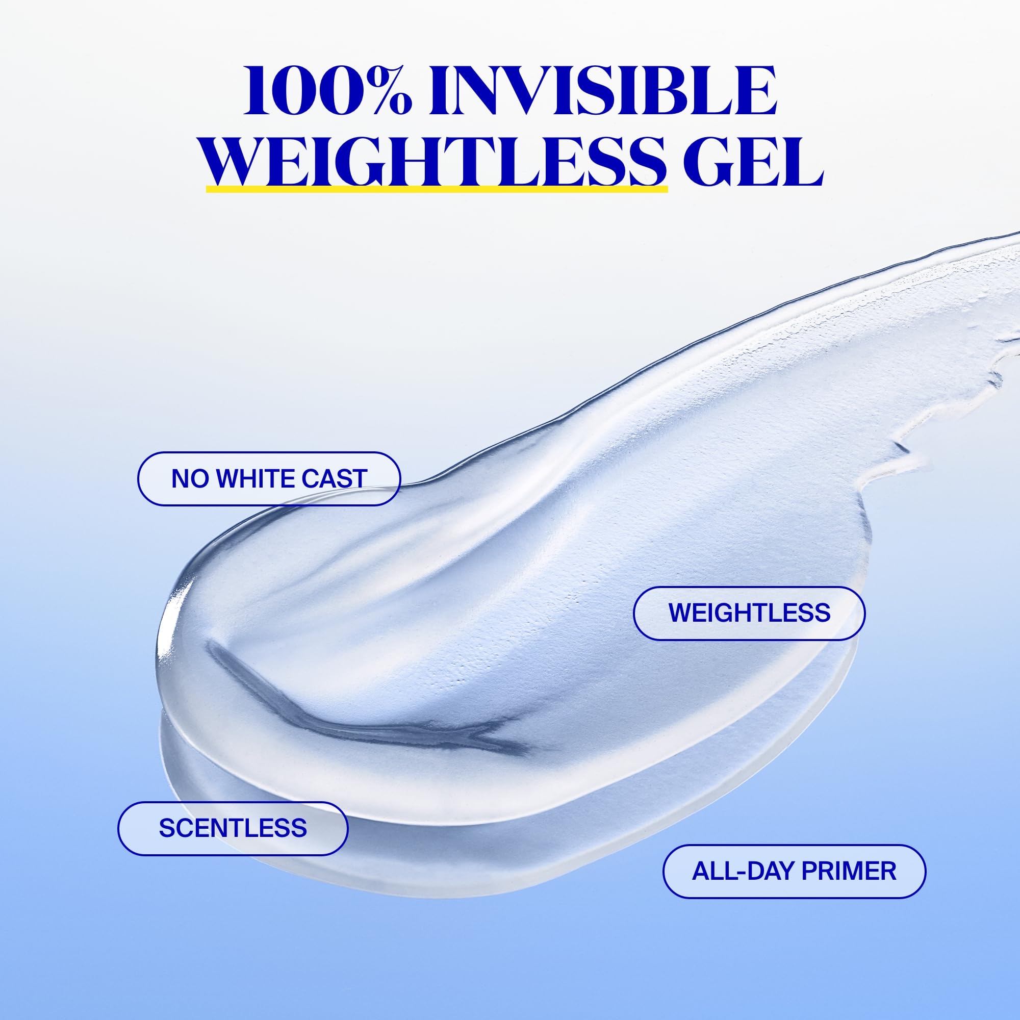 Supergoop Unseen primer invisible para mayor fijación y acabado natural.