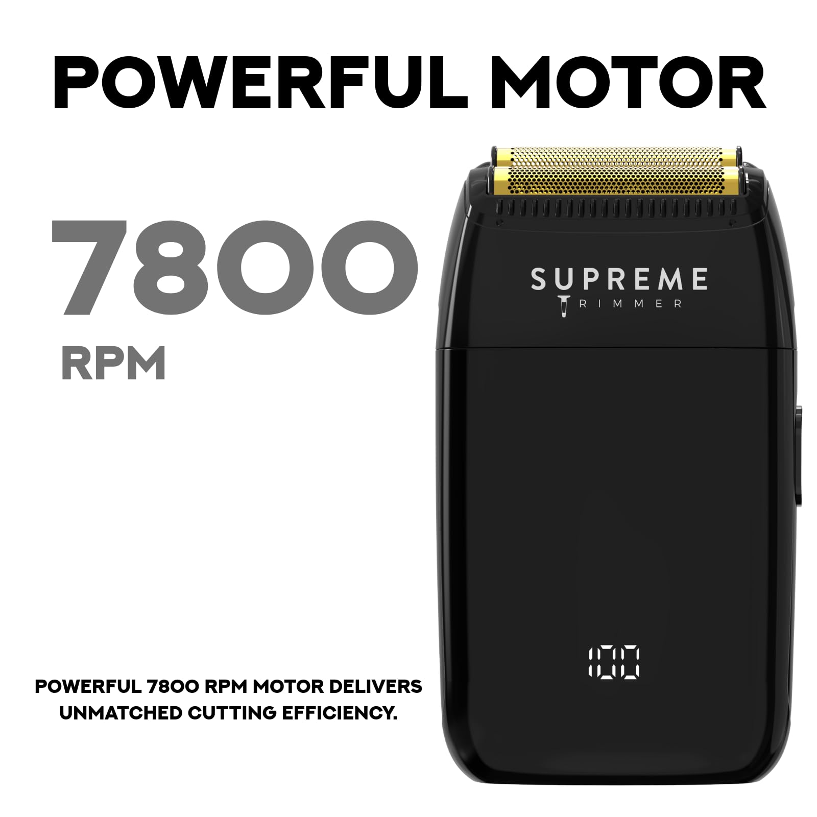 Supreme Trimmer Crunch Lite STF600 cuchillas internas afiladas para precisión