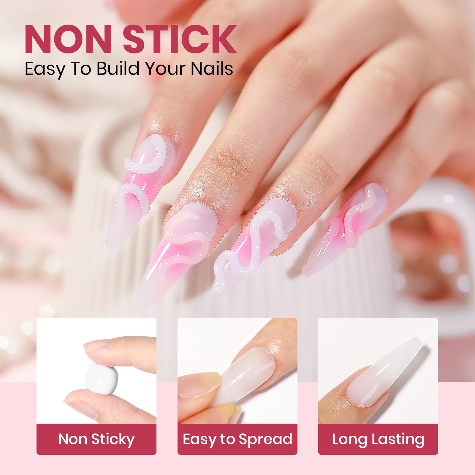 SUPWEE arte de uñas 3D para looks creativos y duraderos