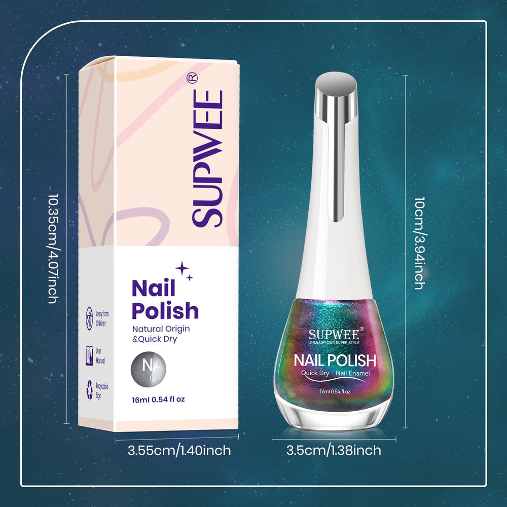 SUPWEE envase de 16 ml, ideal para viajes y retoques.