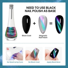 SUPWEE imán para diseñar cat-eye con precisión y rapidez.