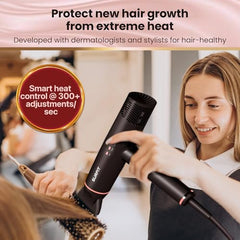 Surfit secador de pelo plegable, ideal para viajes y almacenamiento compacto.