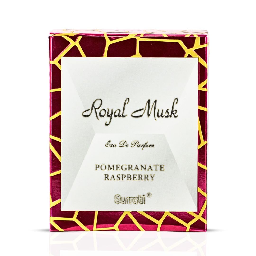 Surrati Royal Musk Pomegranate Raspberry gift box conveys elegance