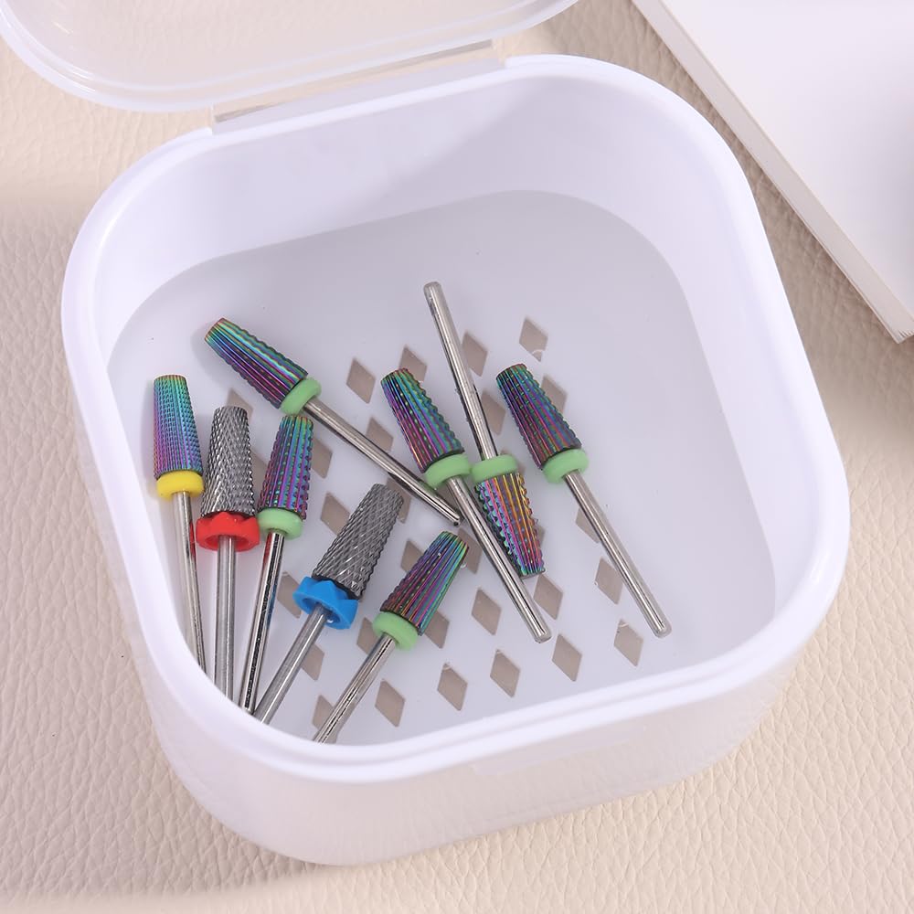 SUTOKAKA organizador compacto para accesorios de uñas y herramientas