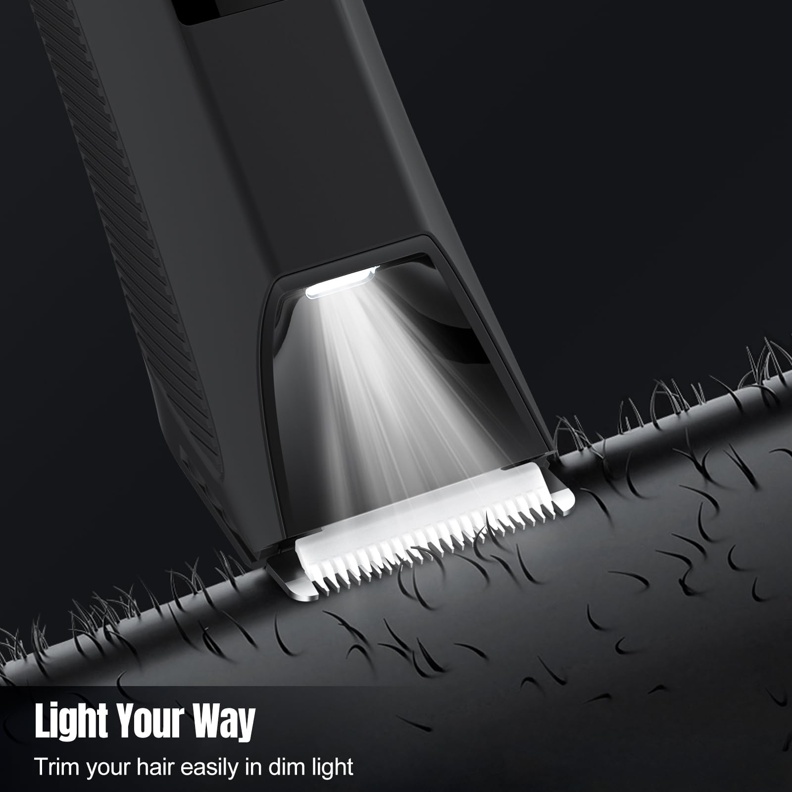 Suttik Manscape iluminación LED para ver pelos finos con claridad
