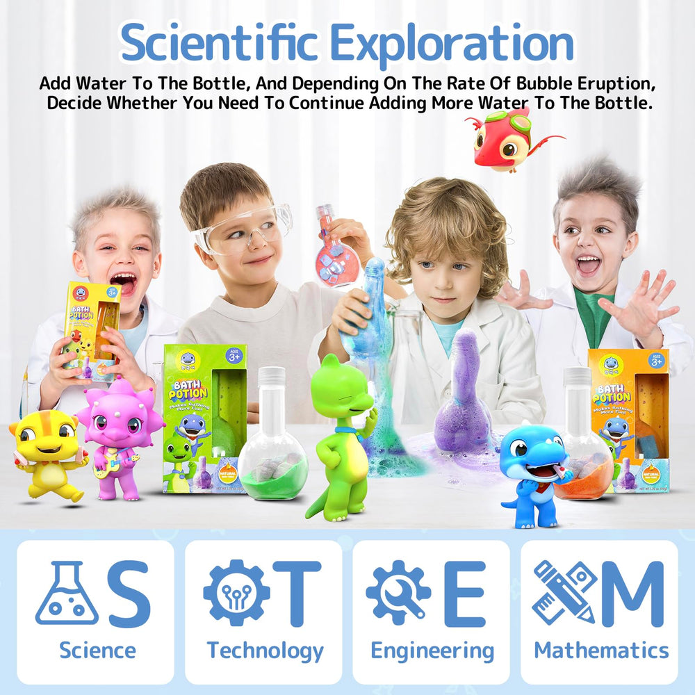 SWCANDY experimento de ciencia en la bañera para curiosos y pequeños exploradores