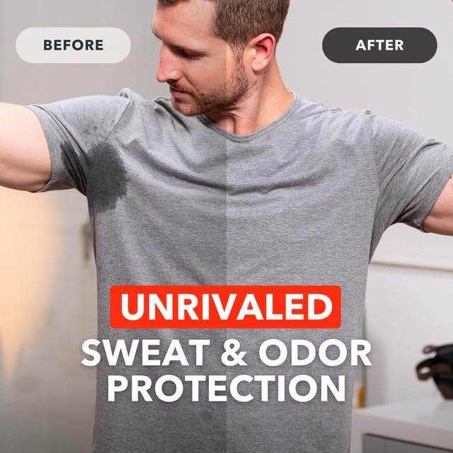 SweatBlock: axilas secas durante el día para una mayor confianza.