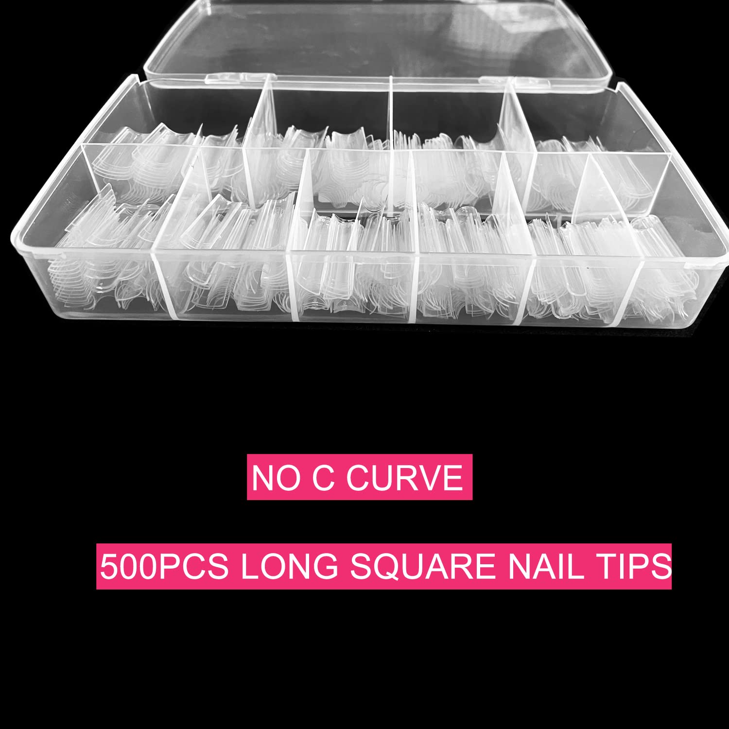 SWETIDY tips sin curva C permiten modificar forma y longitud.
