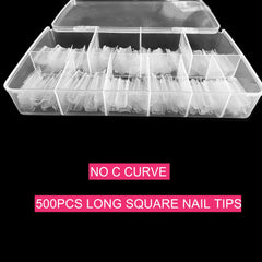 SWETIDY tips sin curva C permiten modificar forma y longitud.
