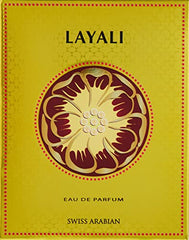 Swiss Arabian Layali: caja y empaque listo para regalo sorprendente.