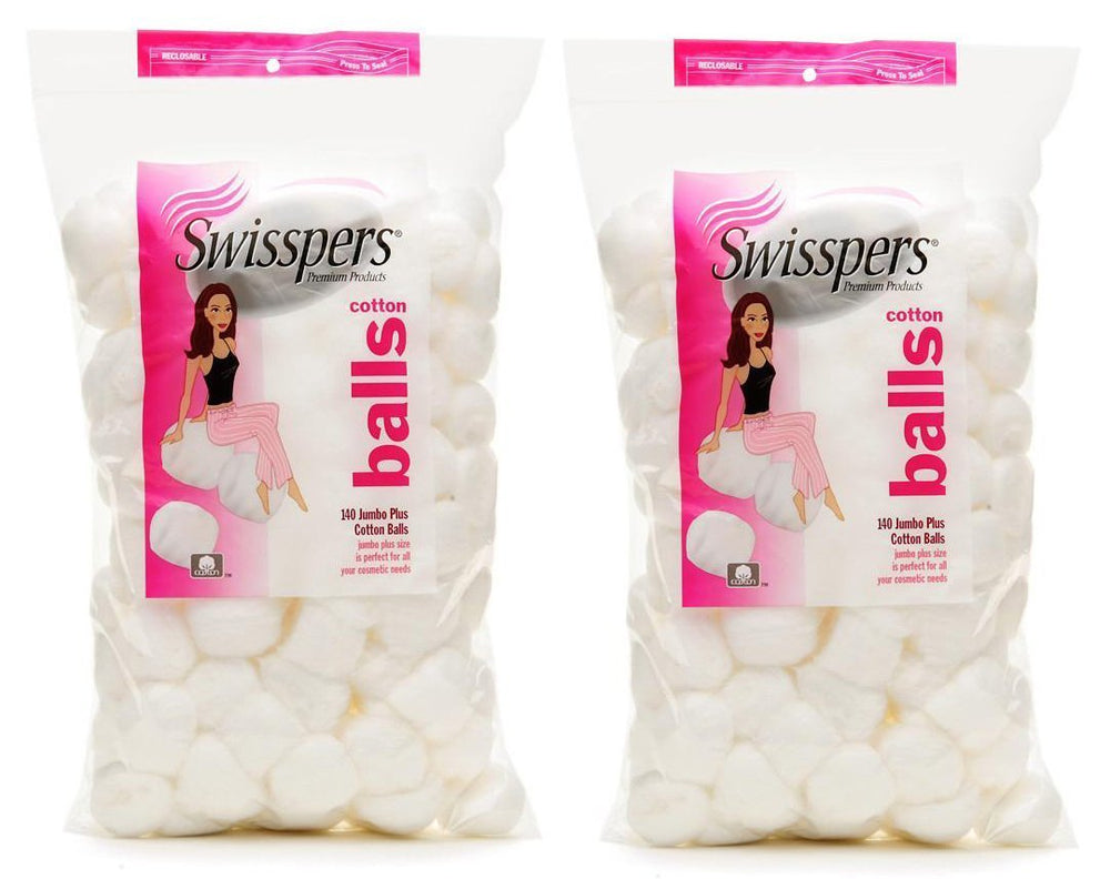 Bolas de algodón Swisspers Súper Jumbo para desmaquillar con suavidad y precisión