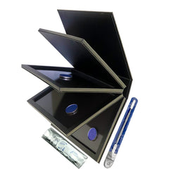 SZDYM paleta magnética de 4 capas para organizar sombras con sujeción estable.
