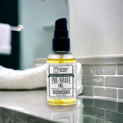 Taconic Shave protege frente a irritaciones durante el afeitado con aceite