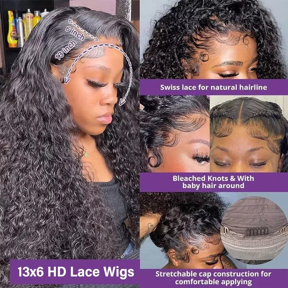 Tagota 13x6 lace front: cabello virgen 200 densidad para mayor volumen.