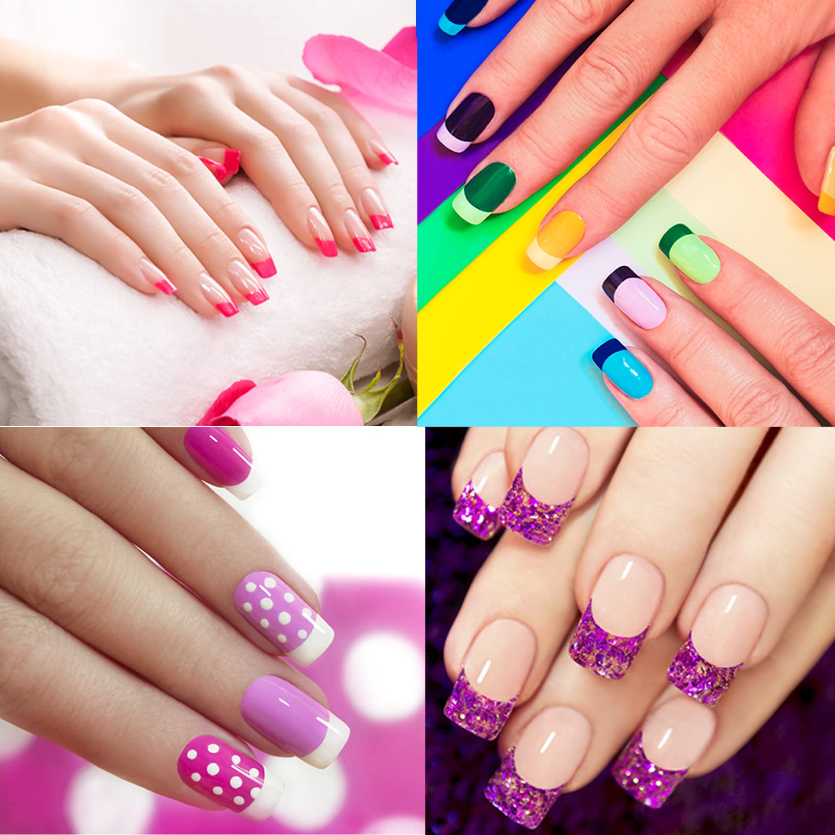 TailaiMei empaque completo para proyectos de uñas creativas